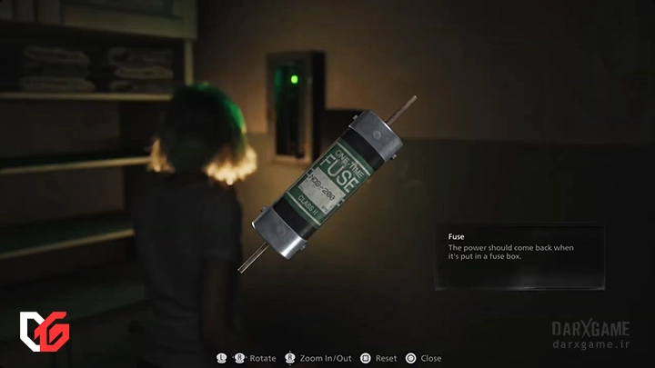 پیدا کردن فیوز در رزیدنت اویل 9