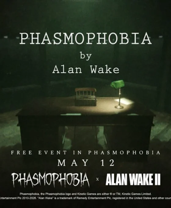 Alan Wake 2 وارد Phasmophobia می‌شود